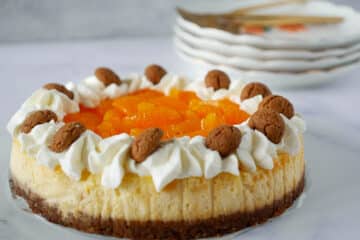 Mandarijnen kruidnoten cheesecake