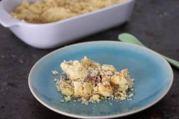 Stoofperen crumble | Foodaholic.nl